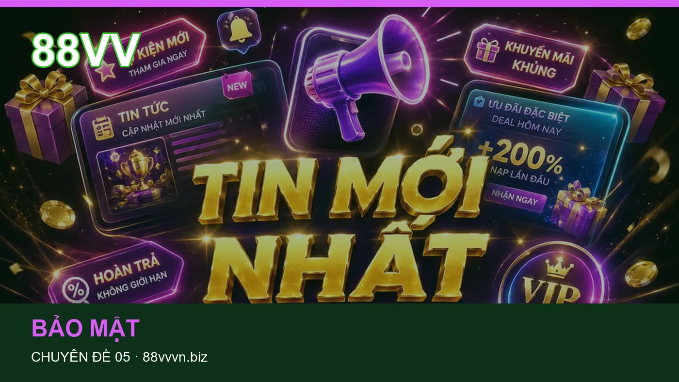 Danh sách kiểm tra thông tin Bảo mật dành cho người đọc 88VV